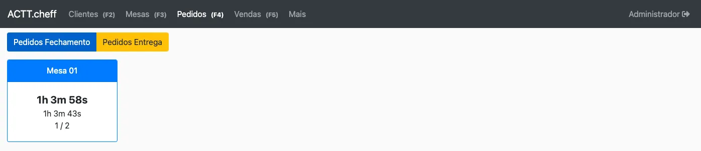 Pedidos geral