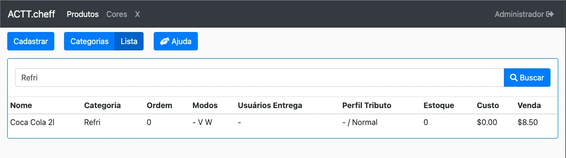 Categorias